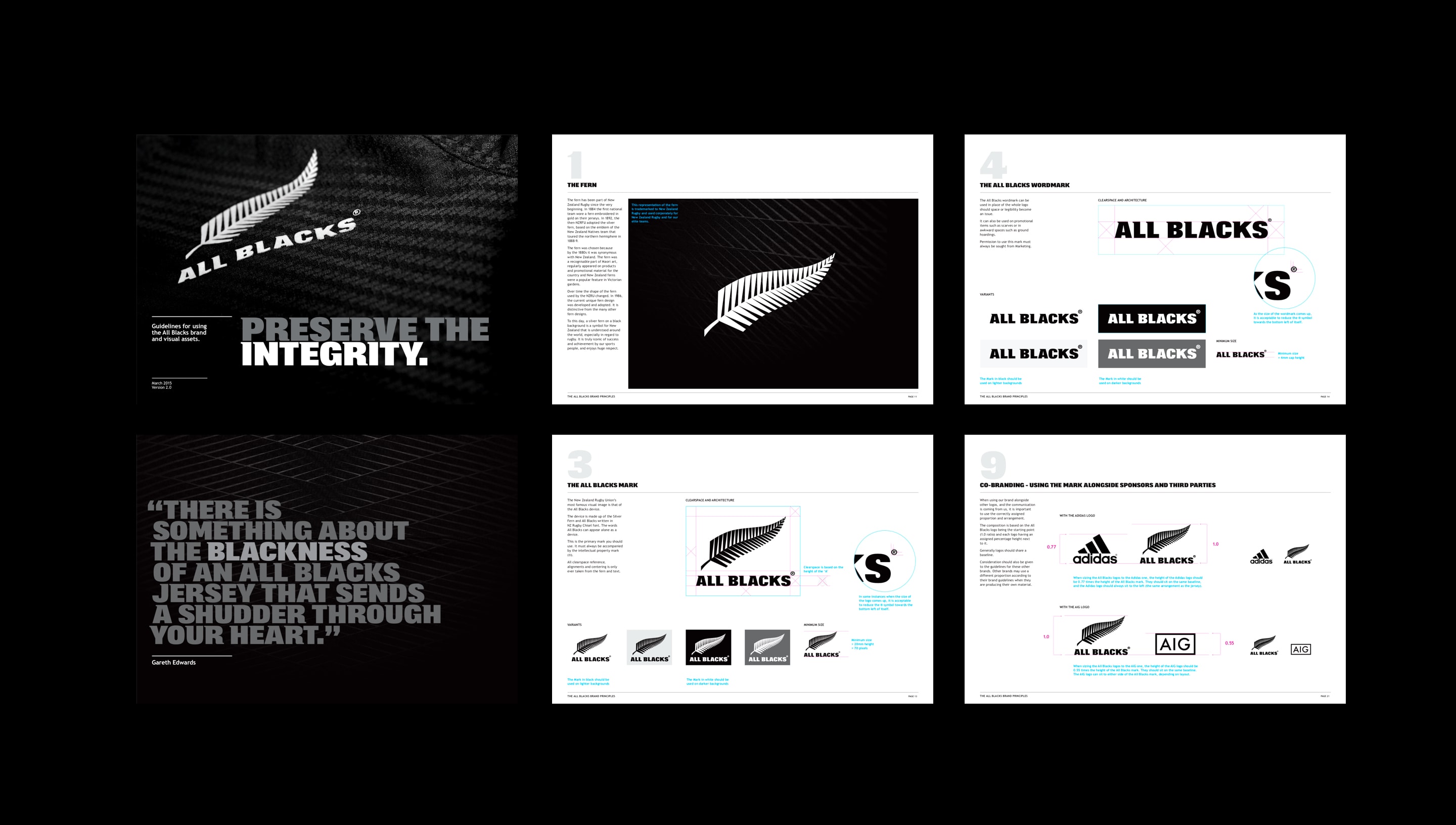 All Blacks Guidelines