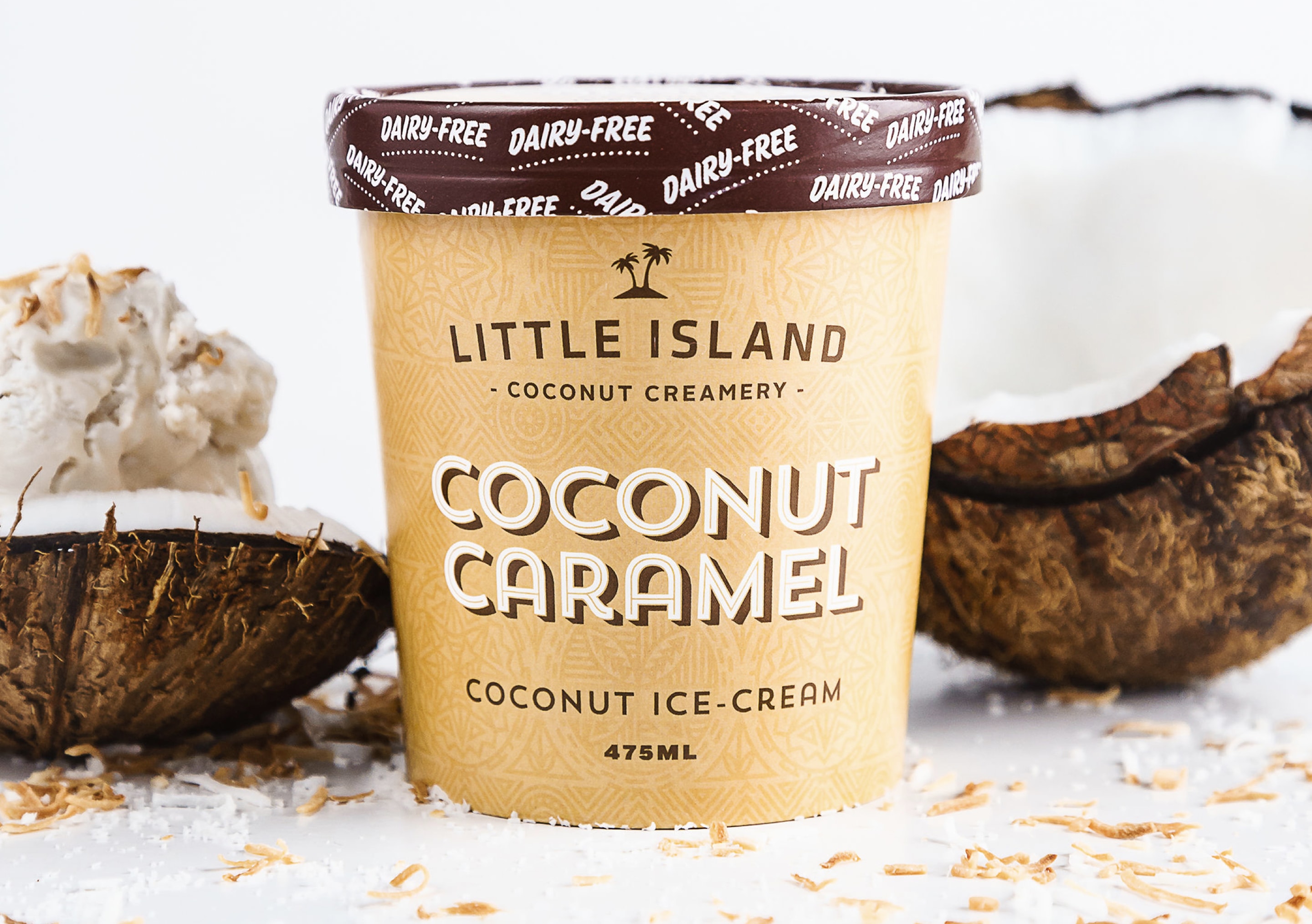 Little Island Coconut Caramel Icecream