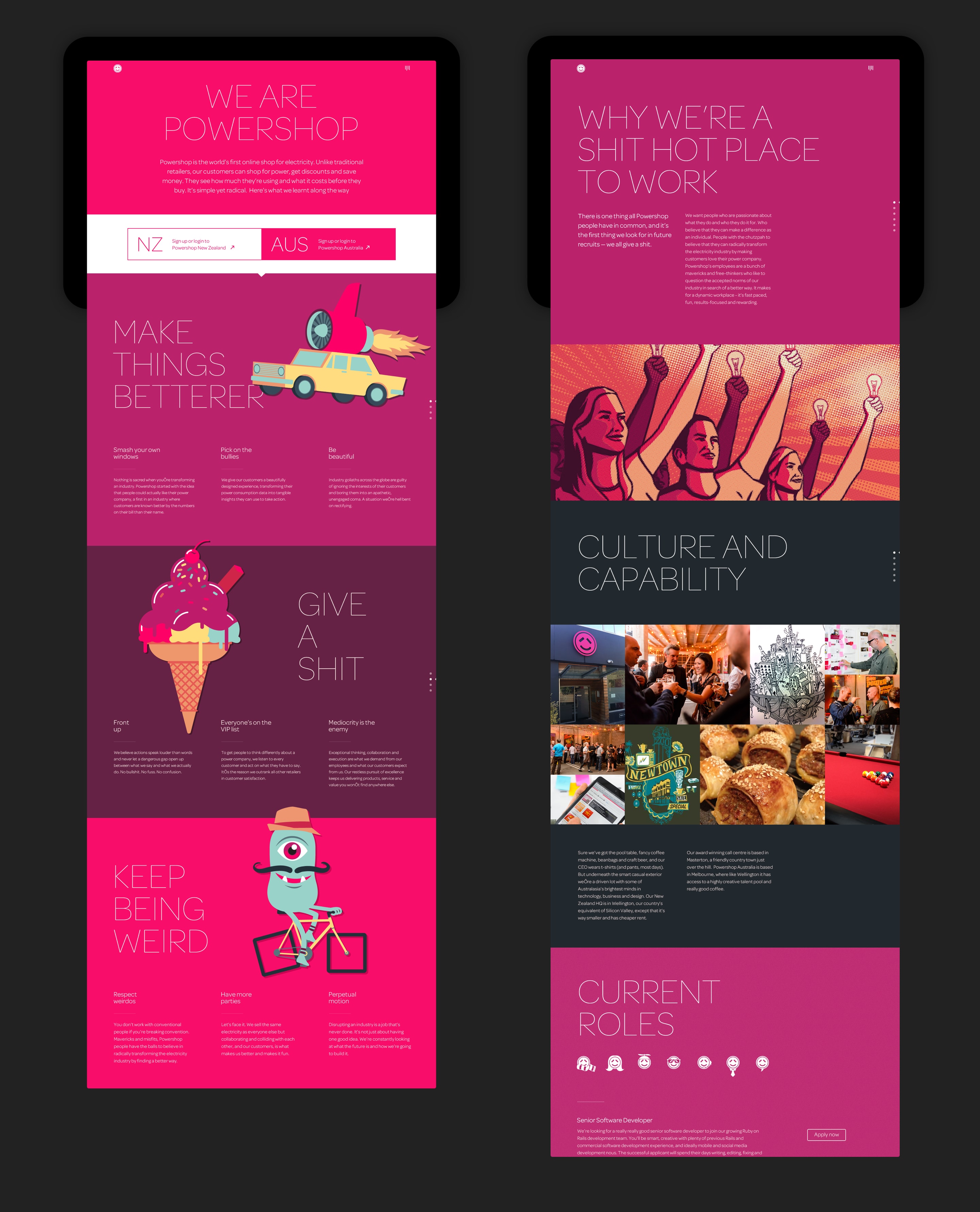 Powershop Ex Values